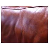 Hancock & Moore 3 Piece Red Leather Living Room Furniture