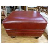 Hancock & Moore 3 Piece Red Leather Living Room Furniture