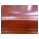Hancock & Moore 3 Piece Red Leather Living Room Furniture