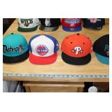 Baseball Hat Collection Vikings Heat Pistons Gophers Wild Red Wings Flat Brim