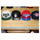 Baseball Hat Collection Vikings Heat Pistons Gophers Wild Red Wings Flat Brim