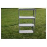 4 Shelf Plastic Rack