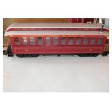 G Scale Bachman Big Hauler ATSF Atchison Topeka Santa Fe Observation Car with Light