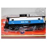 Lionel Truck with Caboose &  White Pass & Yukon Extended Vision Caboose