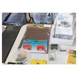 Large Lot of HO Farm Accessories Pigs, Horses, Chickens Tractors, Fence Water Tanks & More