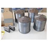 Bin of HO Farm Buildings Silo, Grain Storage and more