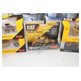 Group of CAT Construction Equipment Excavator. Tractor and more
