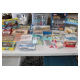 Large Collection of unassembled Building Kits HO Tyco, Pikestaff, Conerstone Life LIke and more!