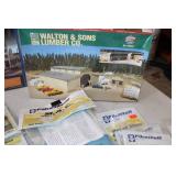 Large Collection of unassembled Building Kits HO Tyco, Pikestaff, Conerstone Life LIke and more!