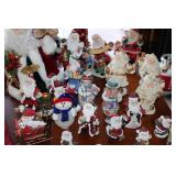 Massive Christmas Lot - Candles, Knick Knacks Towels trays Bears and More