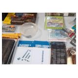 Large lot of HO Buildings Surge Bin Silo, Stairs Docks, Animals Fences, Grain Dryer