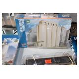 Walthers Convery Leg, Surge Bin Head House with Silo, Red Owl, Dollar Store Menards and More