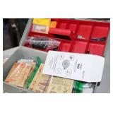 Huge Lot of Train parts, Trucks, Connectors, Tools, Scale Ruler, Couplers and more