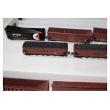 13 Pc Rolling Stock Brex Safeway, CP Rail, Fruit Growers Express, SCS Hoppers with Ore