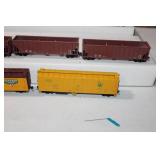 13 Pc Rolling Stock Brex Safeway, CP Rail, Fruit Growers Express, SCS Hoppers with Ore