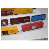 14 pc Rolling Stock Box Cars Rail Box Cotton Belt Milwaukee Rd Union Pacific Chicago Northwestern