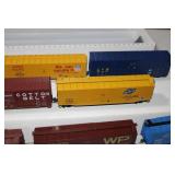 14 pc Rolling Stock Box Cars Rail Box Cotton Belt Milwaukee Rd Union Pacific Chicago Northwestern