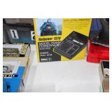 10 pc HO Rolling Stock with Railpower 1370 Powerpack Walthers, Athearn Load Excavator & Display Cases