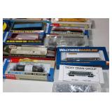 21 Piece Rolling Stock in Boxes Walthers Proto, Mainline, Goldline Atlas Athearn Ready To Run
