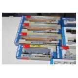 HO 21 Pieces Rolling stock in boxes. Walthers (3 pack) Mainline Trainline and more