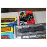 15 pc HO Rolling Stock, Walther Mainline Passenger  and 6 pack & Railpower 1300 Powerpack