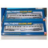 15 pc HO Rolling Stock, Walther Mainline Passenger  and 6 pack & Railpower 1300 Powerpack