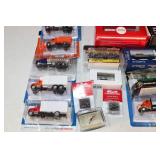 Large Collection of HO Cars, Trucks and Motorcyles -scenery!