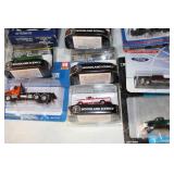 Large Collection of HO Cars, Trucks and Motorcyles -scenery!