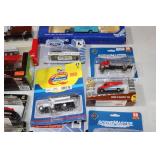 Large Collection of HO Cars, Trucks and Motorcyles -scenery!