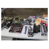 Large Bin of HO Track and Accessories, Switches! Electric More