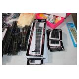 Large Bin of HO Track and Accessories, Switches! Electric More