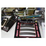 Large Bin of HO Track and Accessories, Switches! Electric More