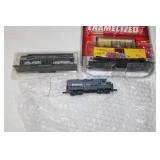 3 N Scale items - 2 engines Die Cast