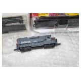 3 N Scale items - 2 engines Die Cast