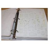 Book of Rubber Silicone Stamps Crafting Motorcycles Flowers Jars sharks, Blender Light Bulbs and more!