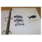 Book of Rubber Silicone Stamps Crafting Motorcycles Flowers Jars sharks, Blender Light Bulbs and more!