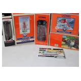 Large Lot Lionel Accessories North Pole Pylon Rotary Aircraft Beacon Icing Station With Santa 318 Truss Bridge w