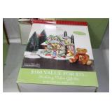 Bin of Dept 56 Teddy Bear Training Center, Frostys Christmas Weather Station, Santa
