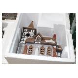 Christmas Large bin of Dept 56 Scrooge & Marley Cratchet & Tiny Tim, Ebeneezer Scrooge +