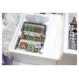 Christmas Large bin of Dept 56 Scrooge & Marley Cratchet & Tiny Tim, Ebeneezer Scrooge +