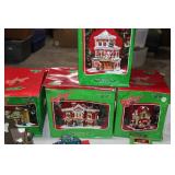 Christmas Story Lot Dept 56 Ralphies House, Bumpus House Leg Lamp Tongue to Flagpole Higbees Chop Suey Palace