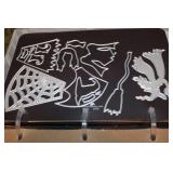 Books full of Die Cut Patterns - Halloween & Valentines