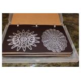 4 Books full of Die Cut Patterns -  Misc