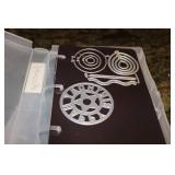 3 Books of Metal Die Cut Patterns Birthday Themed