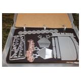 3 Books of Metal Die Cut Patterns Birthday Themed