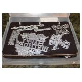 3 Books of Metal Die Cut Patterns Birthday Themed