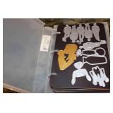 4 Books of Metal Die Cut Patterns  With Lots of People!