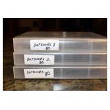 3 Books of Metal Die Cut Patterns  with Outdoor Themes