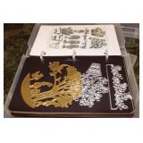 3 Books of Metal Die Cut Patterns  with Outdoor Themes