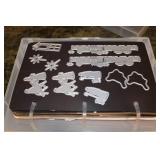 5 Books Metal Die Cut Patterns  with Christmas Themes